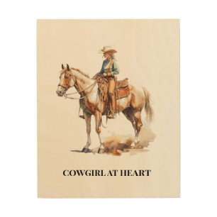 Western Cowgirl Ranch Wall Decor