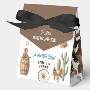 Western Cowpoke Theme 4"w x 2"l x 5"h Favor Boxes