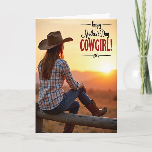 Western Dawn Mothers Day Card (Front)