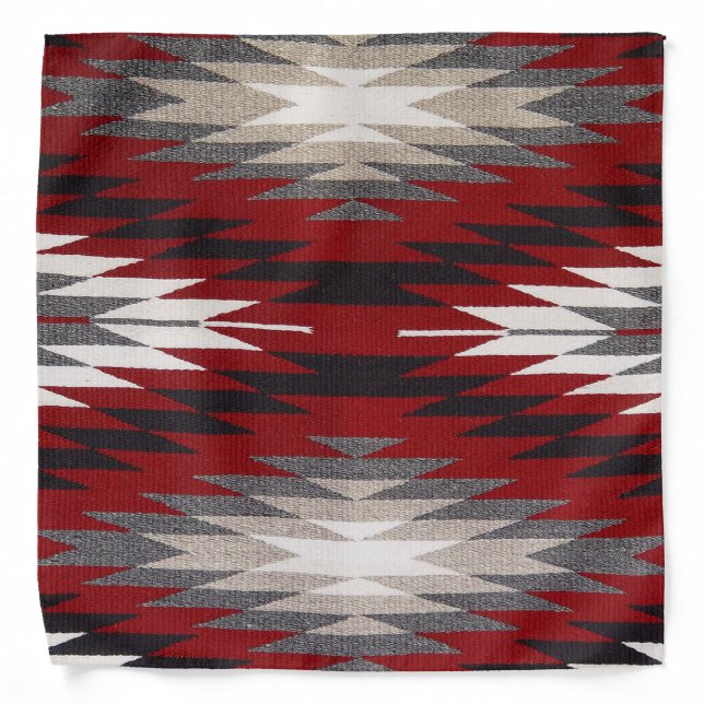 Western Desert Boho Style  Bandana (Front)
