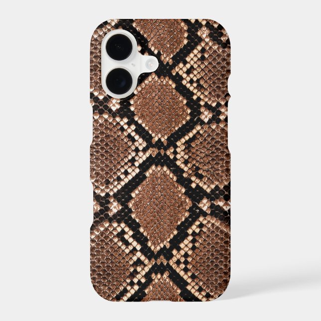 Western Diamondback Rattlesnake Skin Case-Mate iPhone Case (Back)