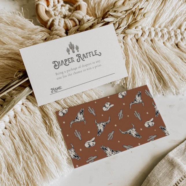 Western Diaper Raffle Cards (Creator Uploaded)