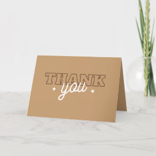 Western Dirty Thirty Cowgirl 30th Birthday Party Letterpress Thank You Card