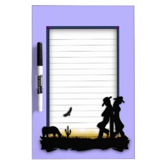 Western Dry-Erase Board