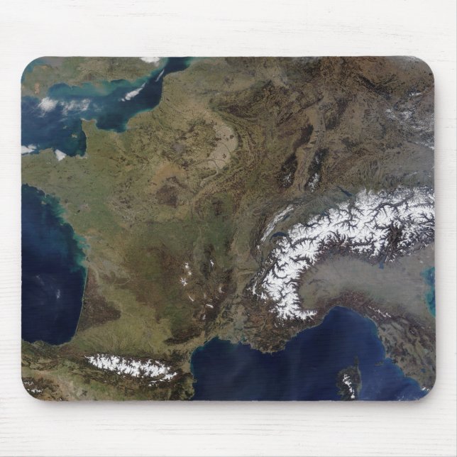 Western Europe Mouse Pad (Front)