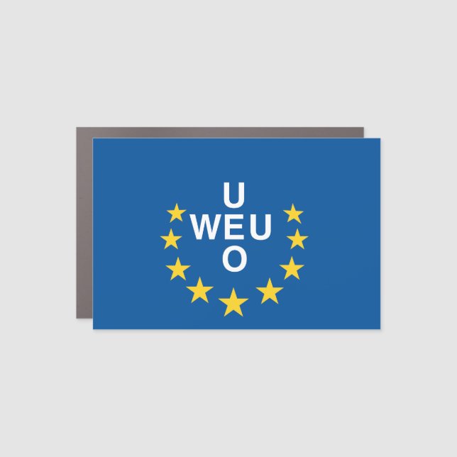 Western European Union Car Magnet (Front)