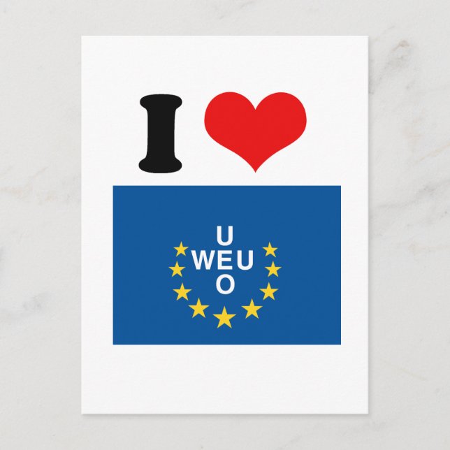 Western European Union Postcard (Front)