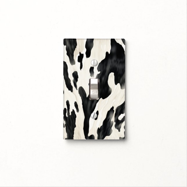 Western Farm Animal Cow Country Light Switch Cover (In Situ)
