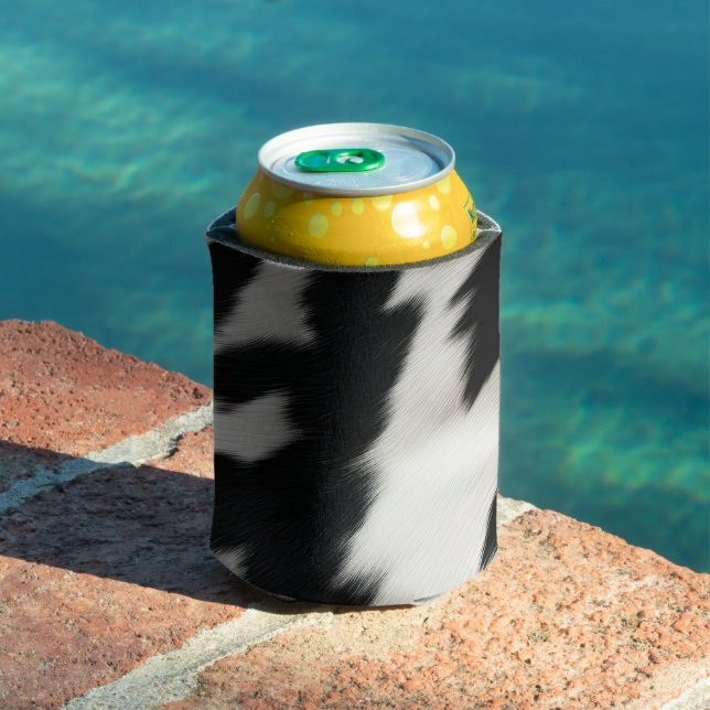 Western Farm Cowhide Can Cooler (In Situ Pool)