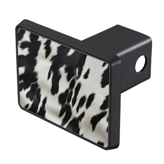 Western Farm Cowhide  Hitch Cover (Top Right)