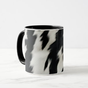 Western Farm Cowhide Mug