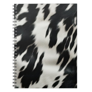Western Farm Cowhide Notebook