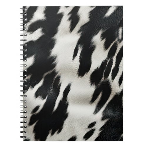 Western Farm Cowhide Notebook
