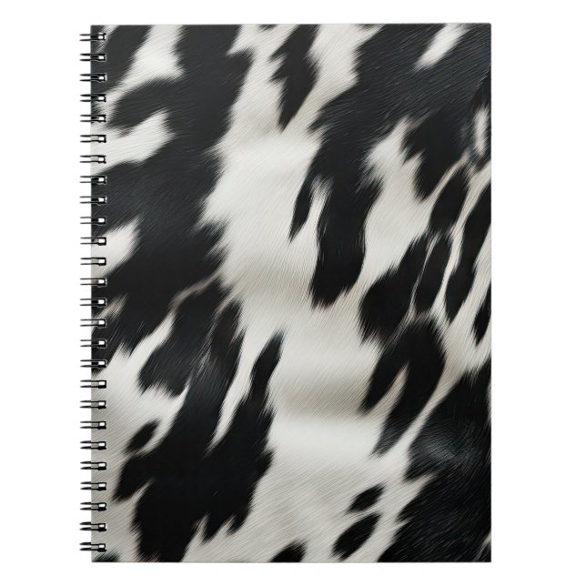 Western Farm Cowhide Notebook (Front)