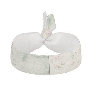Western Farm Mint Pink Floral Quilt Patterns Elastic Hair Tie