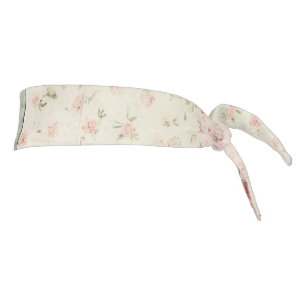 Western Farm Mint Pink Floral Quilt Patterns Tie Headband