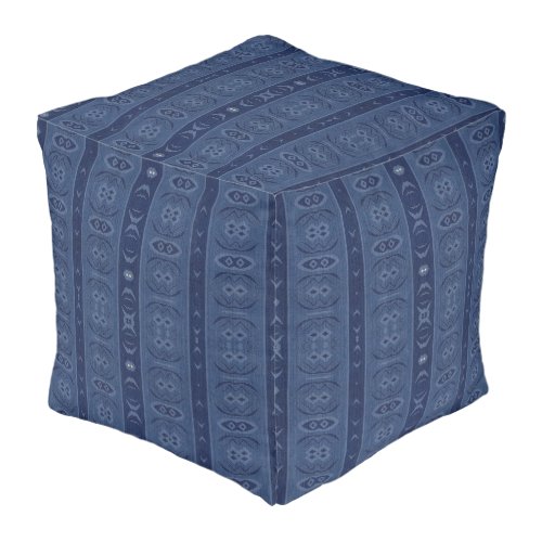 Western Geo Pattern Pouf