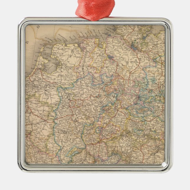 Western Germany Metal Ornament (Front)
