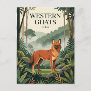 Western Ghats India Postcard