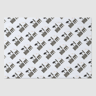 Western Grad Cap and Diploma Graduation Tissue Paper