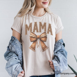 Western Graphic T-Shirt - Cute Mom Tri-Blend Shirt