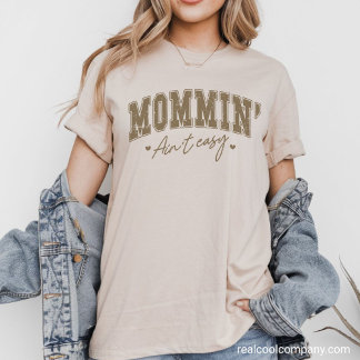 Western Graphic T-Shirt - Mommi'n aint easy Tri-Blend Shirt