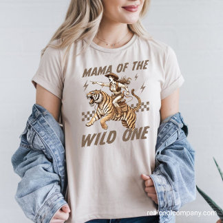 Western Graphic T-Shirt - Tough Kid Mom Tri-Blend Shirt
