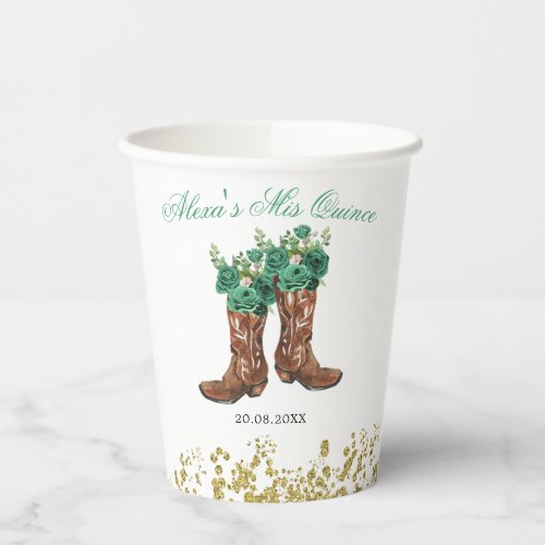 Western Green Hunter Charra Mis Quince Paper Cup