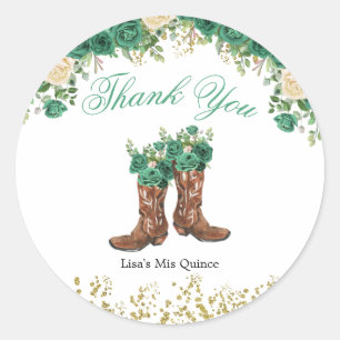 Western Green Hunter Charra Mis Quince Sticker