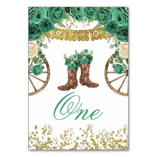 Western Green Hunter Charra Table Number