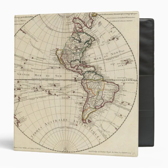 Western Hemisphere 10 3 Ring Binder (Front/Inside)