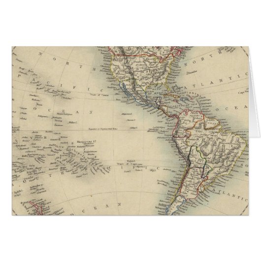 Western Hemisphere 10 Cards (Front Horizontal)