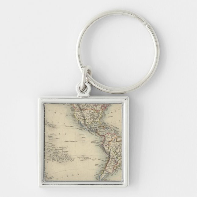 Western Hemisphere 10 Keychain (Front)