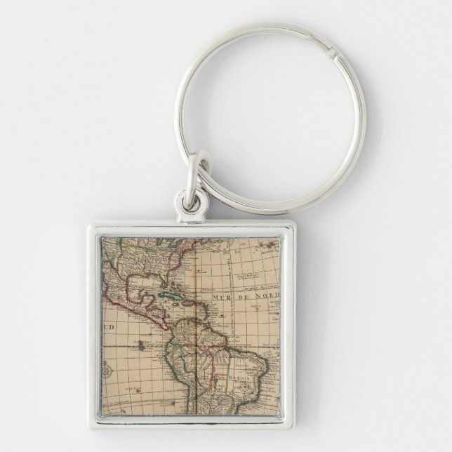 Western Hemisphere 12 Keychain (Front)