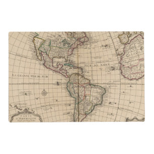 Western Hemisphere 12 Placemat