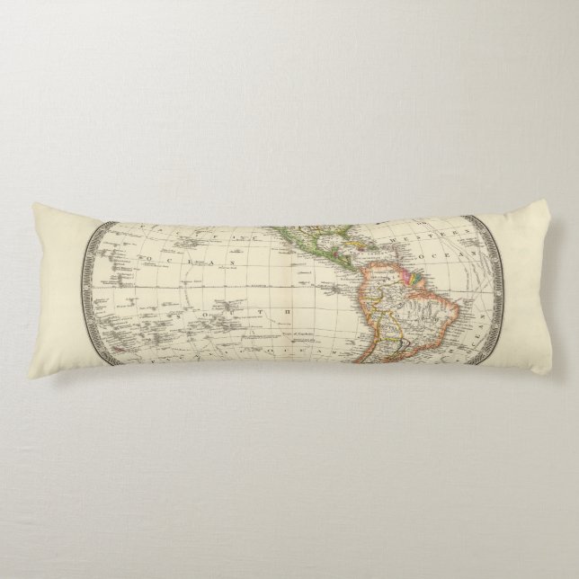 Western Hemisphere 13 Body Pillow (Front)