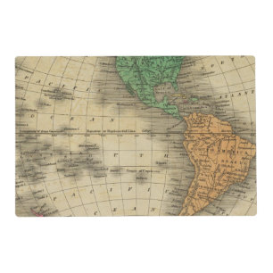 Western Hemisphere 16 Placemat