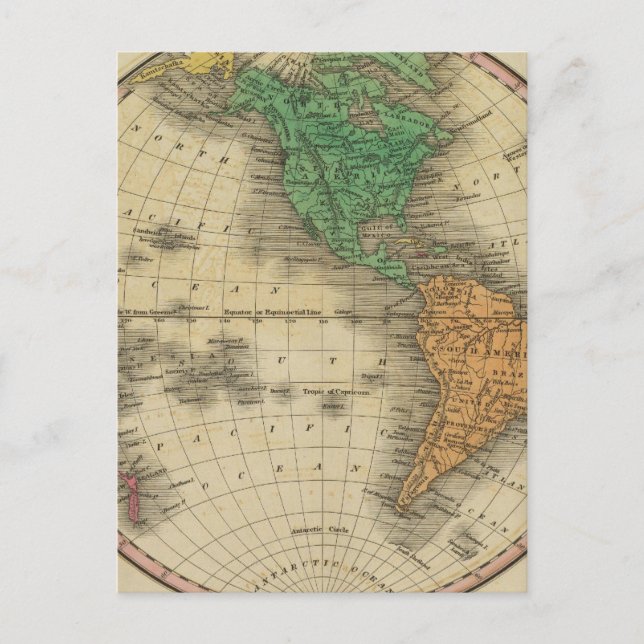 Western Hemisphere 16 Postcard (Front)