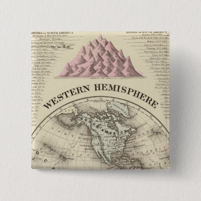 Western Hemisphere 17 Button (Front)