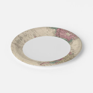 Western Hemisphere 2 Paper Plates