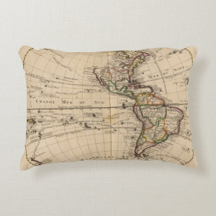 Western Hemisphere 3 Decorative Pillow