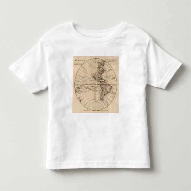 Western Hemisphere 3 Toddler T-shirt (Front)