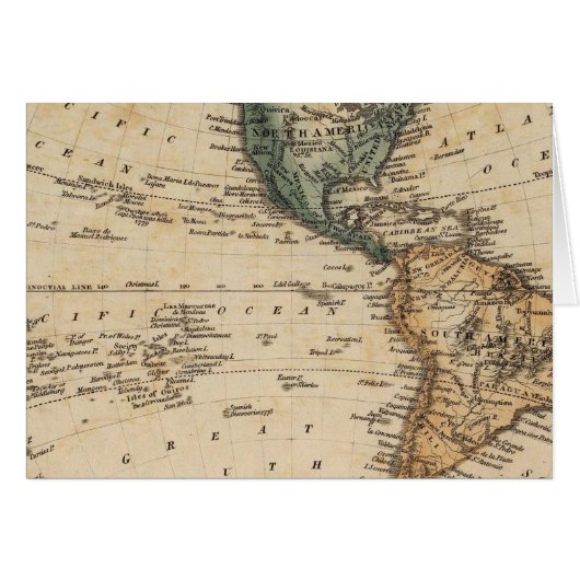 Western Hemisphere 5 Cards (Front Horizontal)