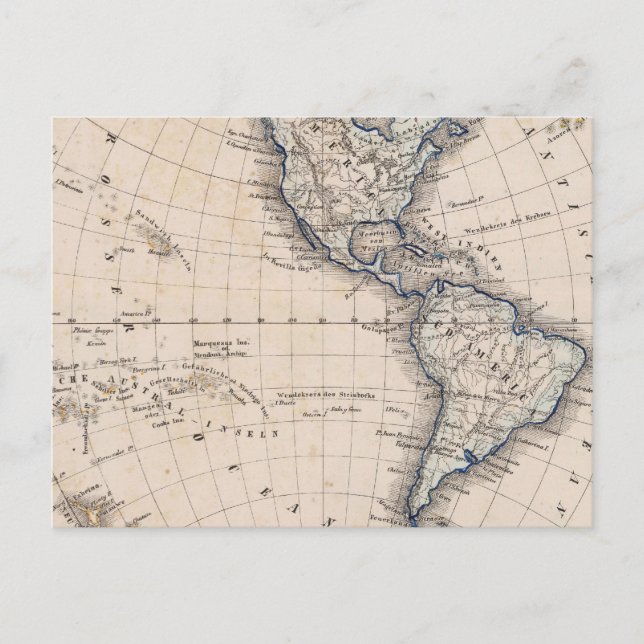 Western Hemisphere 6 Postcard (Front)