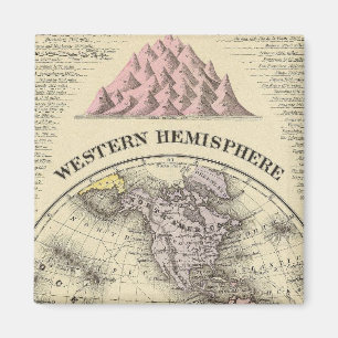 Western Hemisphere 8 Magnet
