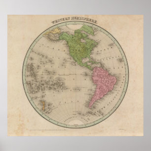 Western Hemisphere 9 Poster