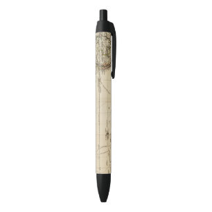 Western Hemisphere Circular Map Pen