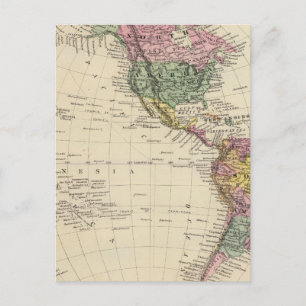 Western Hemisphere Postcard