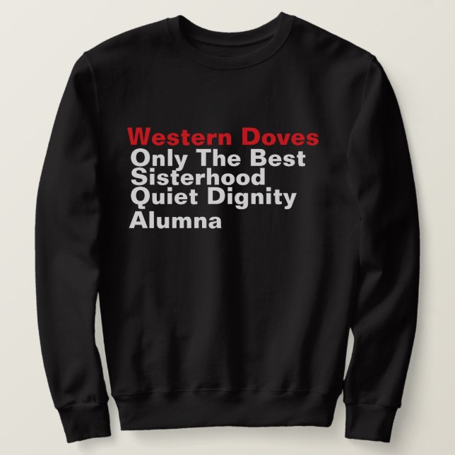 Western High School Baltimore Sweatshirt (Design Front)