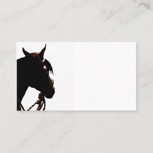 Western Horse Business Card